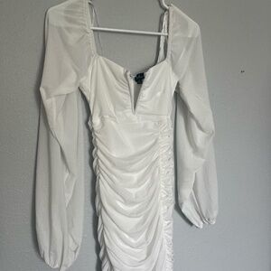 Lulus Wedding Reception Mini Dress